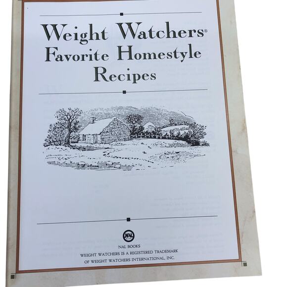 Vintage 1993 Weight Watchers Homestyle Recipes Cookbook Hardcover 250 Recipes - Picture 5 of 16